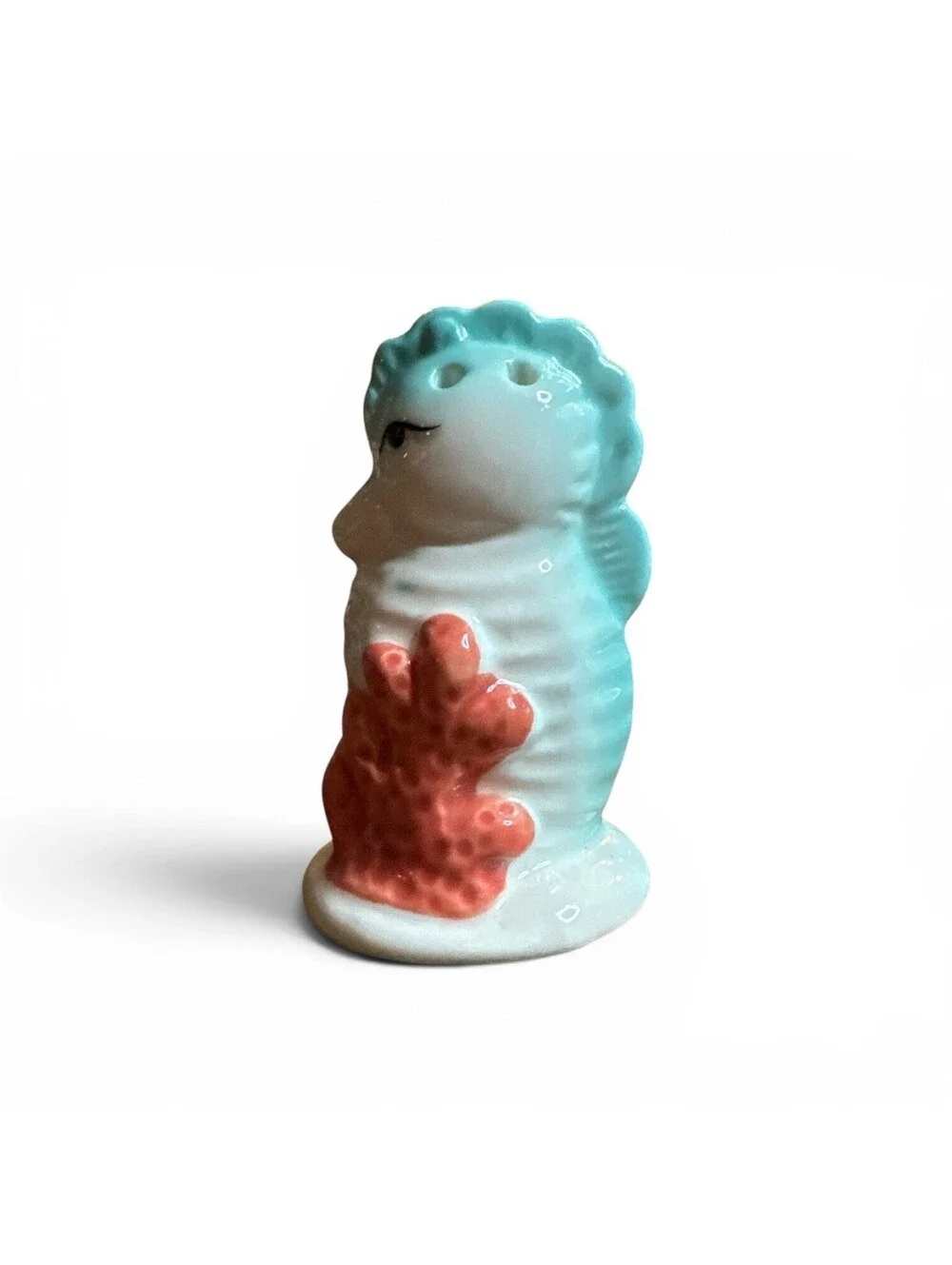 Vintage Ceramic Seahorse Salt Shaker
